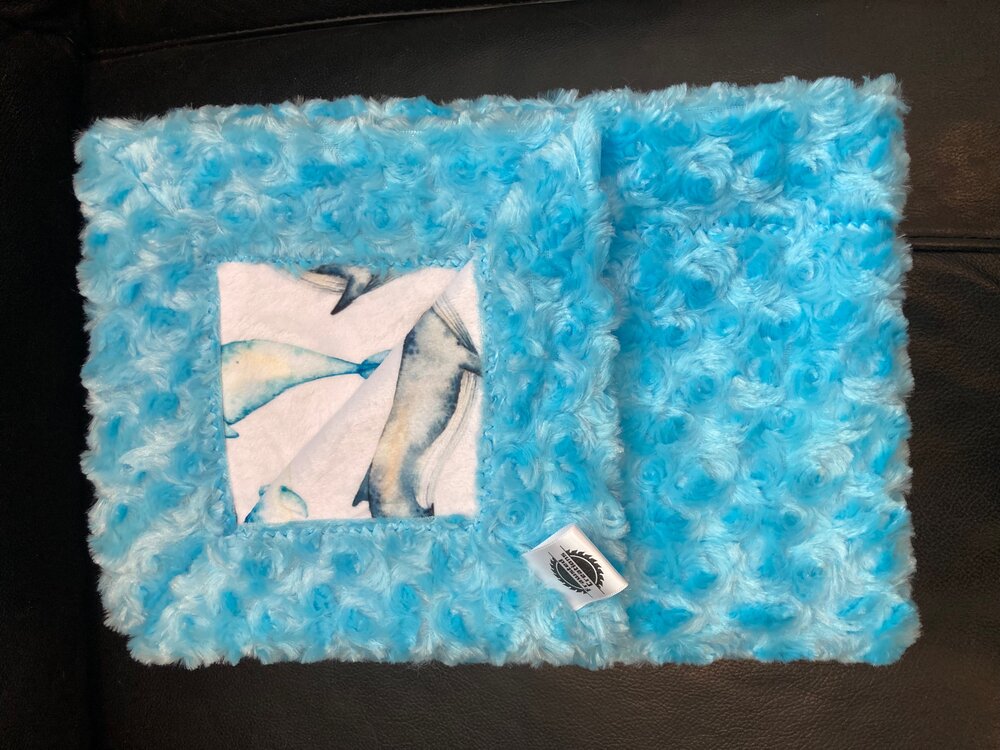 Infant Whale Minky - FrawstedCreations