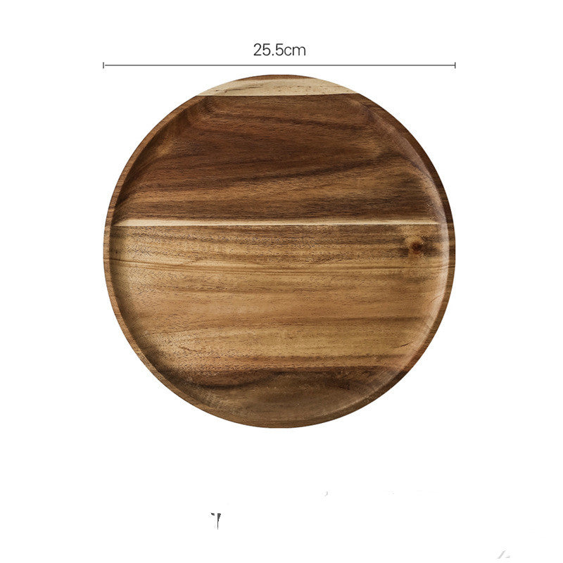 Acacia Wood Pallet Wood Dish Dessert Cake - FrawstedCreations