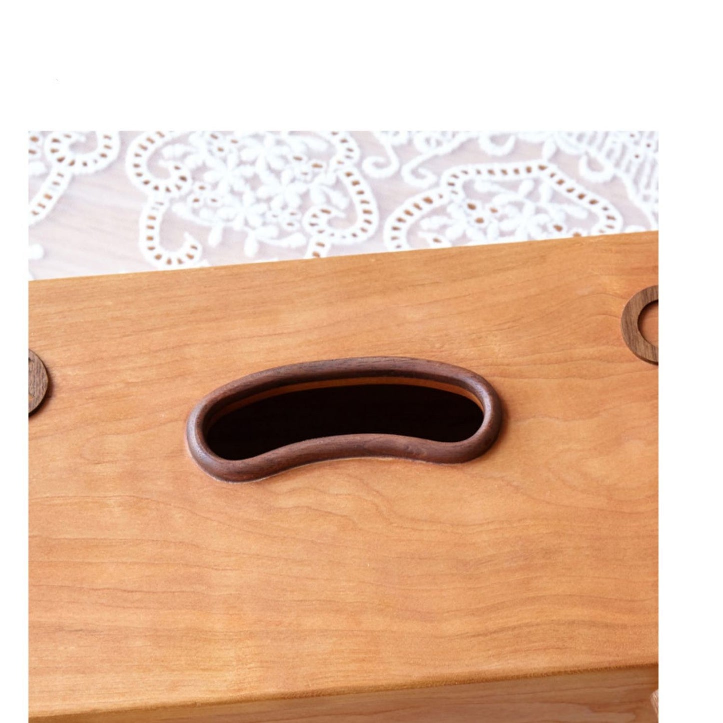Creative Solid Wood Tissue Box Walnut Wood - FrawstedCreations