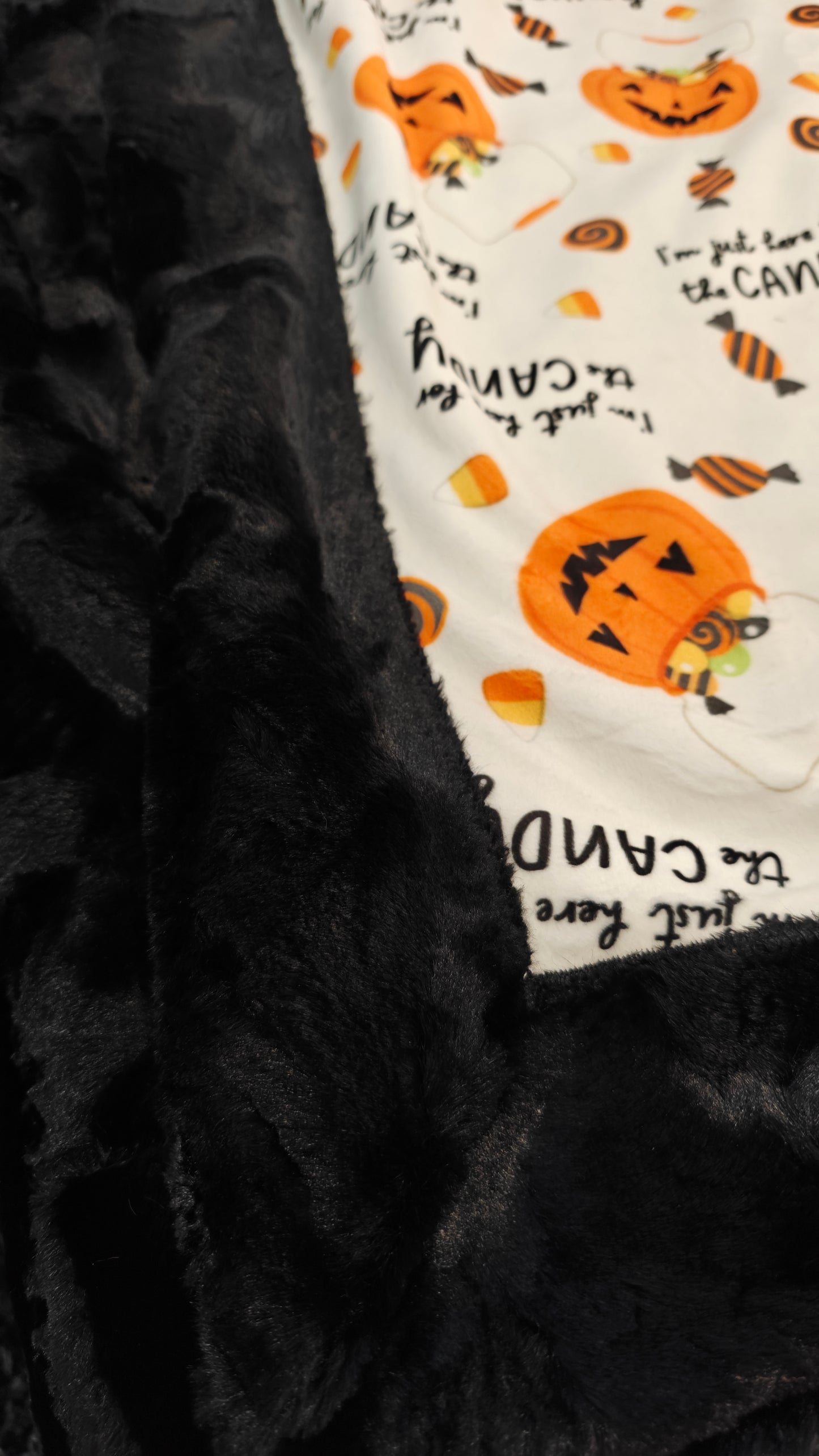 Halloween Trick-or-Treat Minky