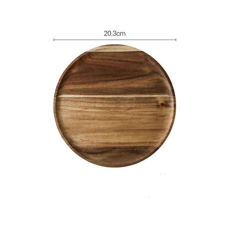 Acacia Wood Pallet Wood Dish Dessert Cake - FrawstedCreations