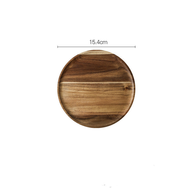 Acacia Wood Pallet Wood Dish Dessert Cake - FrawstedCreations