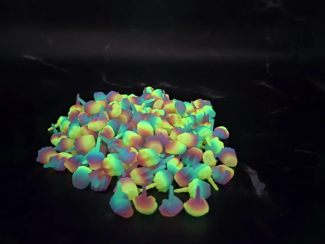 Glow in the Dark | Bag of Hands and Dicks | Middle Fingers in Bulk | Bag of Dicks | Party Favors | Novelty Items | Fucks to Give