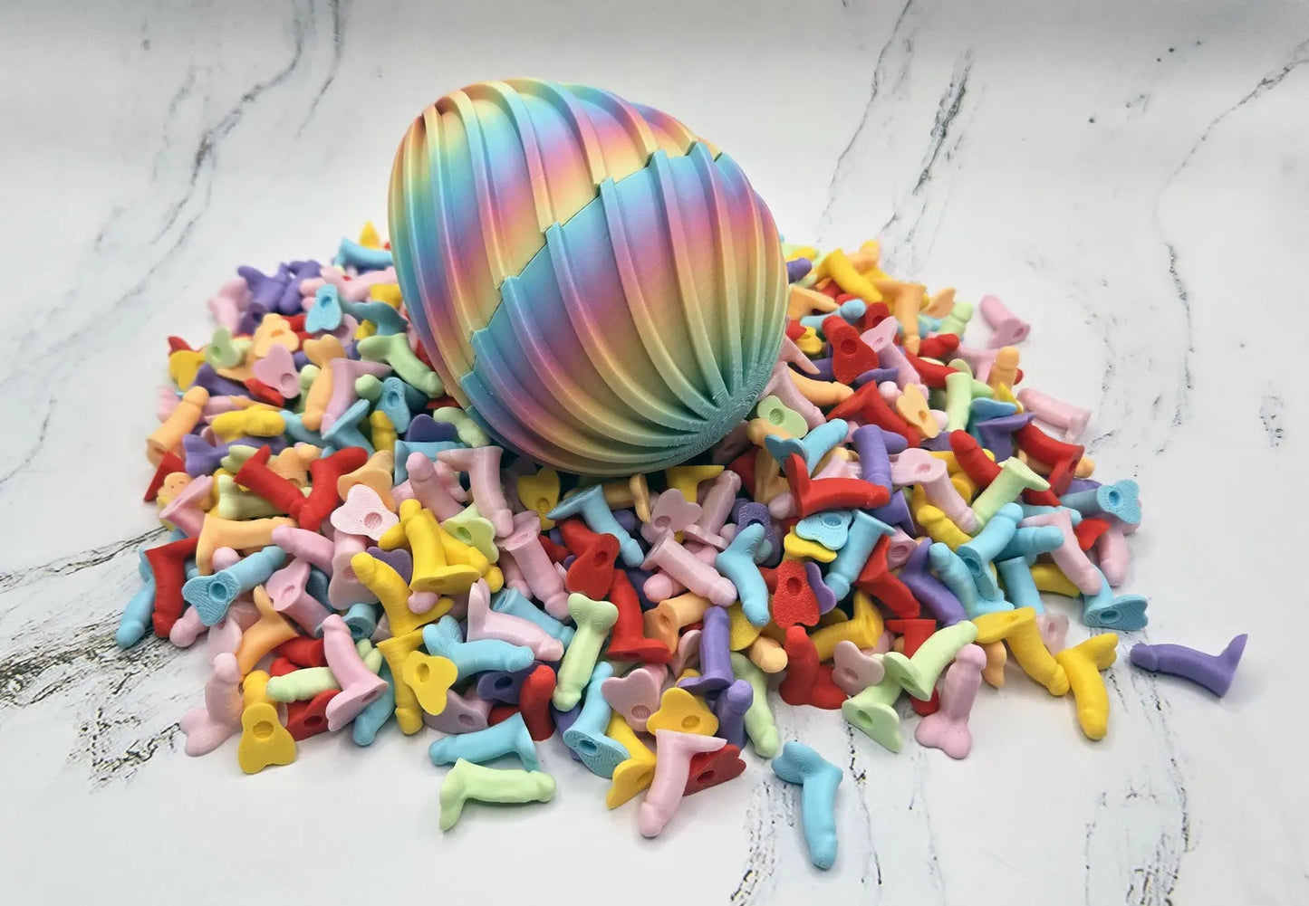 Easter Egg of Dicks | Bag of Dicks | PRIDE | Rainbow Dicks | Dick in Bulk | Tiny Penis | Party Favors | Bachelorette | Novelty Items
