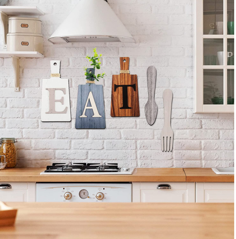 Wooden Farmhouse Kitchen Decoration Pendant - FrawstedCreations
