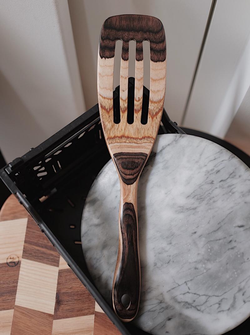 Vintage Gradient Colored Wood Kitchen Wooden Shovel - FrawstedCreations