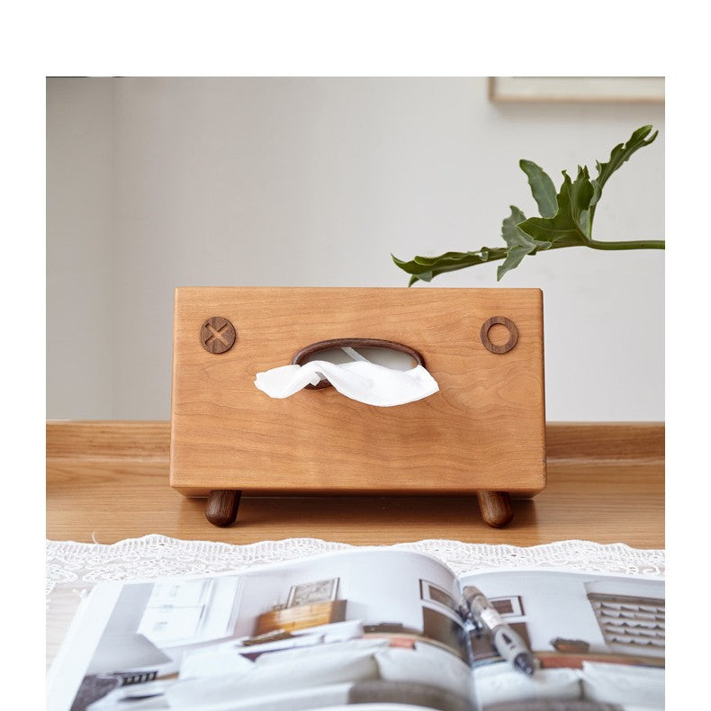 Creative Solid Wood Tissue Box Walnut Wood - FrawstedCreations