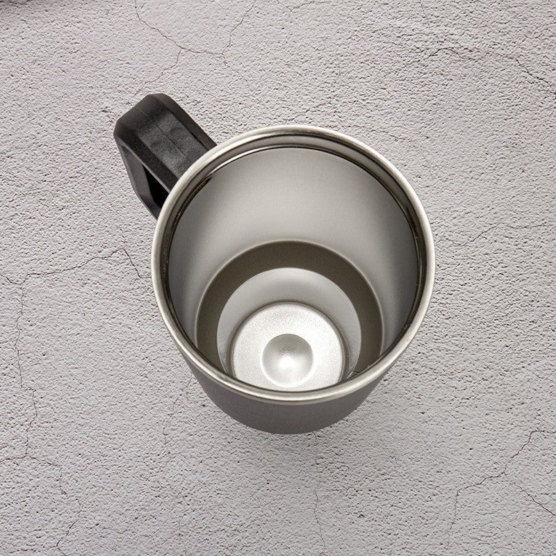 Stainless Steel Coffee Cup Handle Water Cup Cup Metal - FrawstedCreations