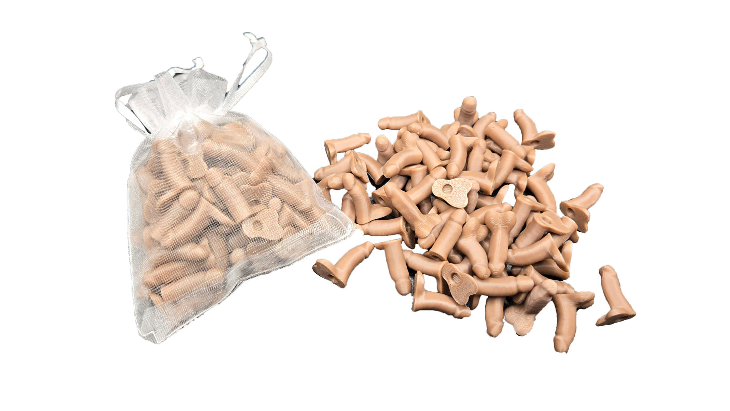 Bag of Dicks | Dick in Bulk | Tiny Penis | Party Favors | Bachelorette | Novelty Items | Funny Joke Gift | Prank Your Friends