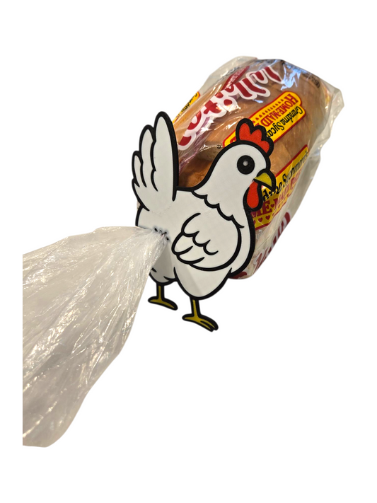 Funny Chicken Butt Bread Clip – 3D Printed Chicken Bag Clip – Silly Chicken Gift – Farmhouse Kitchen Accessory – Hen Lover Stocking Stuffer