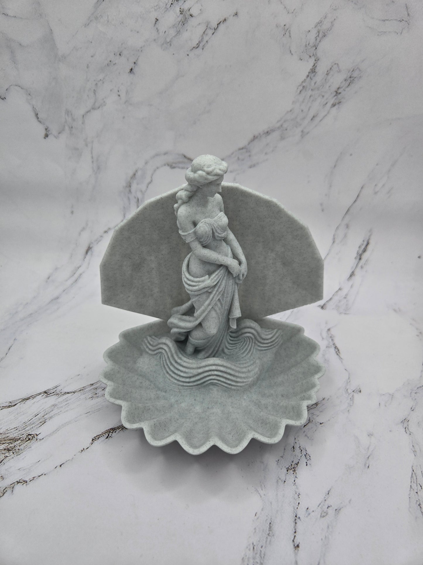 Aphrodite Jewelry Holder in Shell (Ring Dish + Necklace Tray)