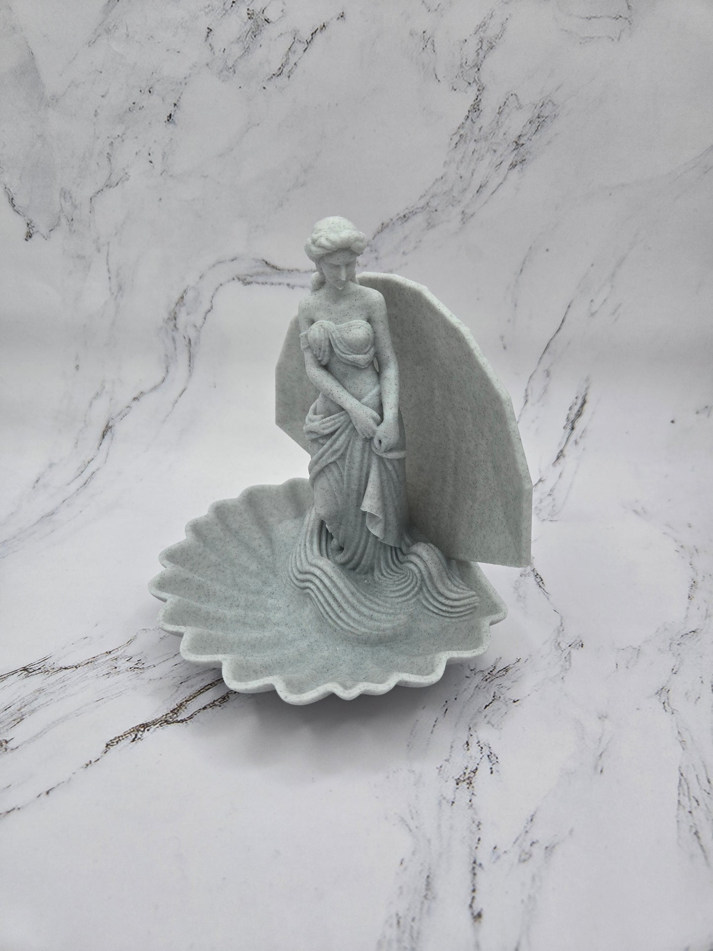 Aphrodite Jewelry Holder in Shell (Ring Dish + Necklace Tray)