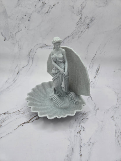 Aphrodite Jewelry Holder in Shell (Ring Dish + Necklace Tray)
