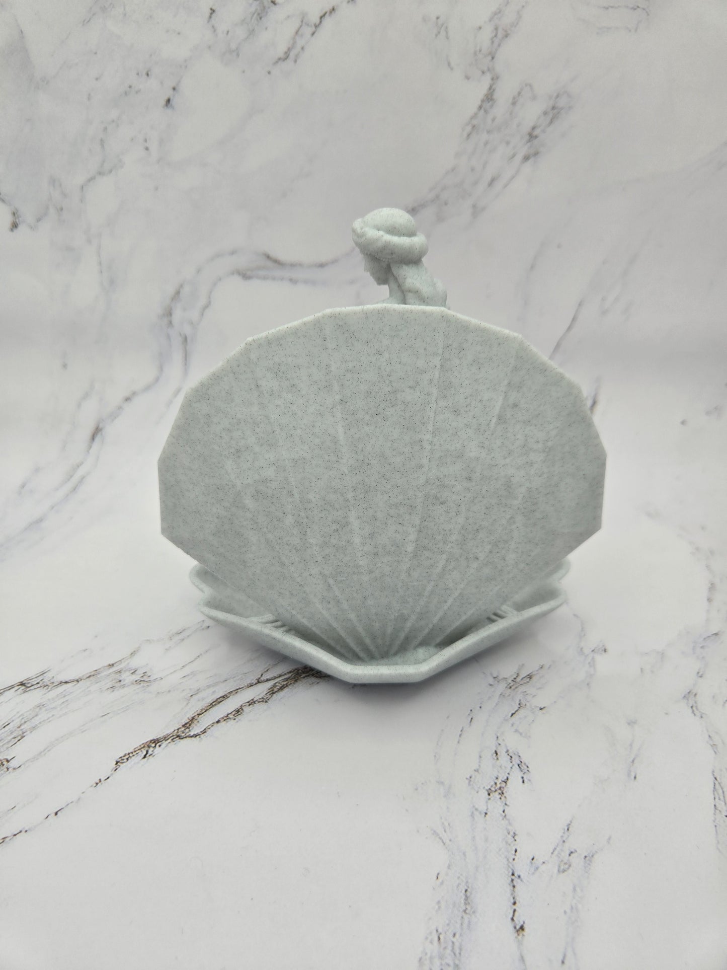 Aphrodite Jewelry Holder in Shell (Ring Dish + Necklace Tray)