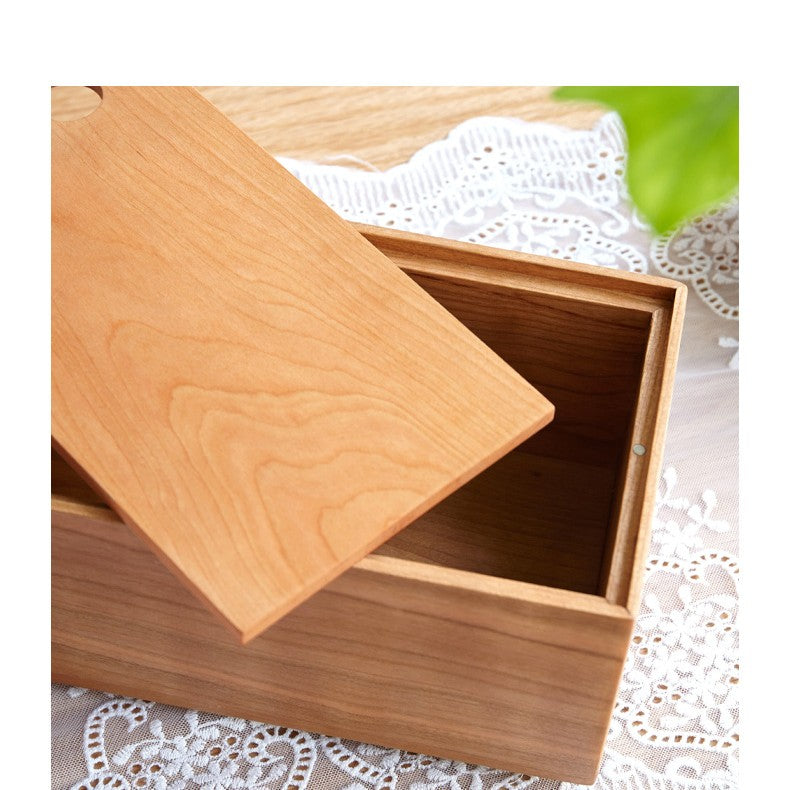 Creative Solid Wood Tissue Box Walnut Wood - FrawstedCreations