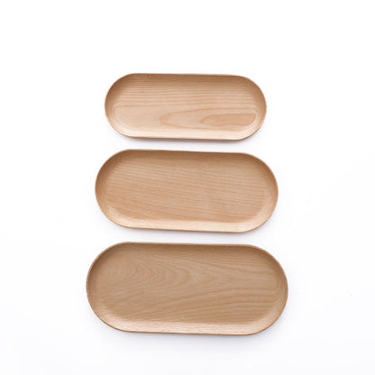 Solid Wood Home Restaurant Oval Cake - FrawstedCreations