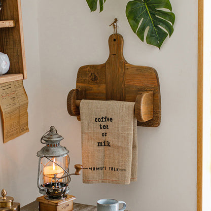 Natural Old Wood Paper Roll Kitchen Tissue Holder - FrawstedCreations