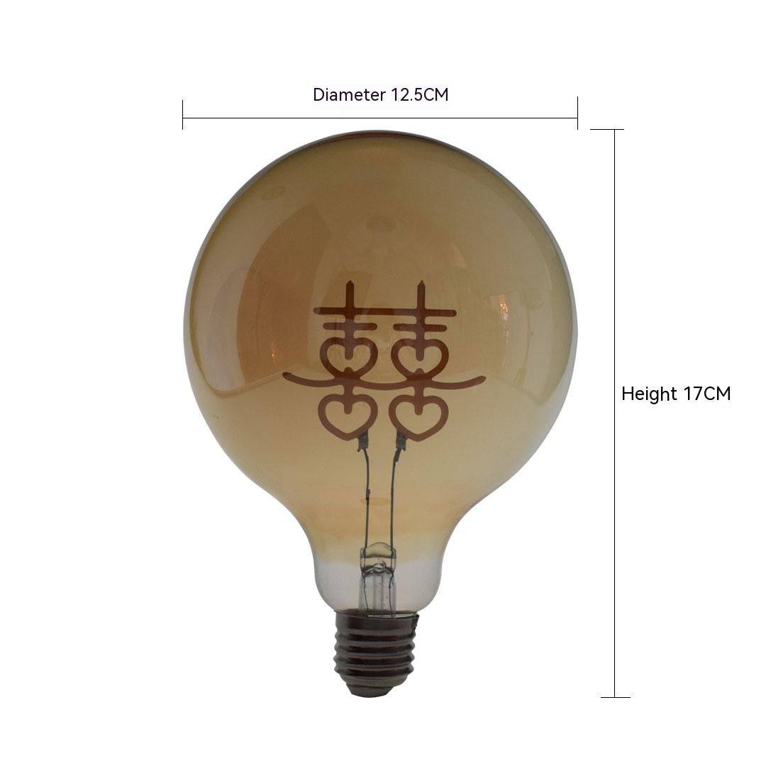 Solid Wood Base Bulb Wedding Favors Charging Lamp - FrawstedCreations