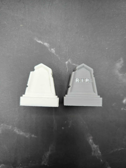 Halloween Graveyard Fidget Clickers – 3D Printed Headstones, 40 Spooky Combos, Stress Toy & Desk Decor