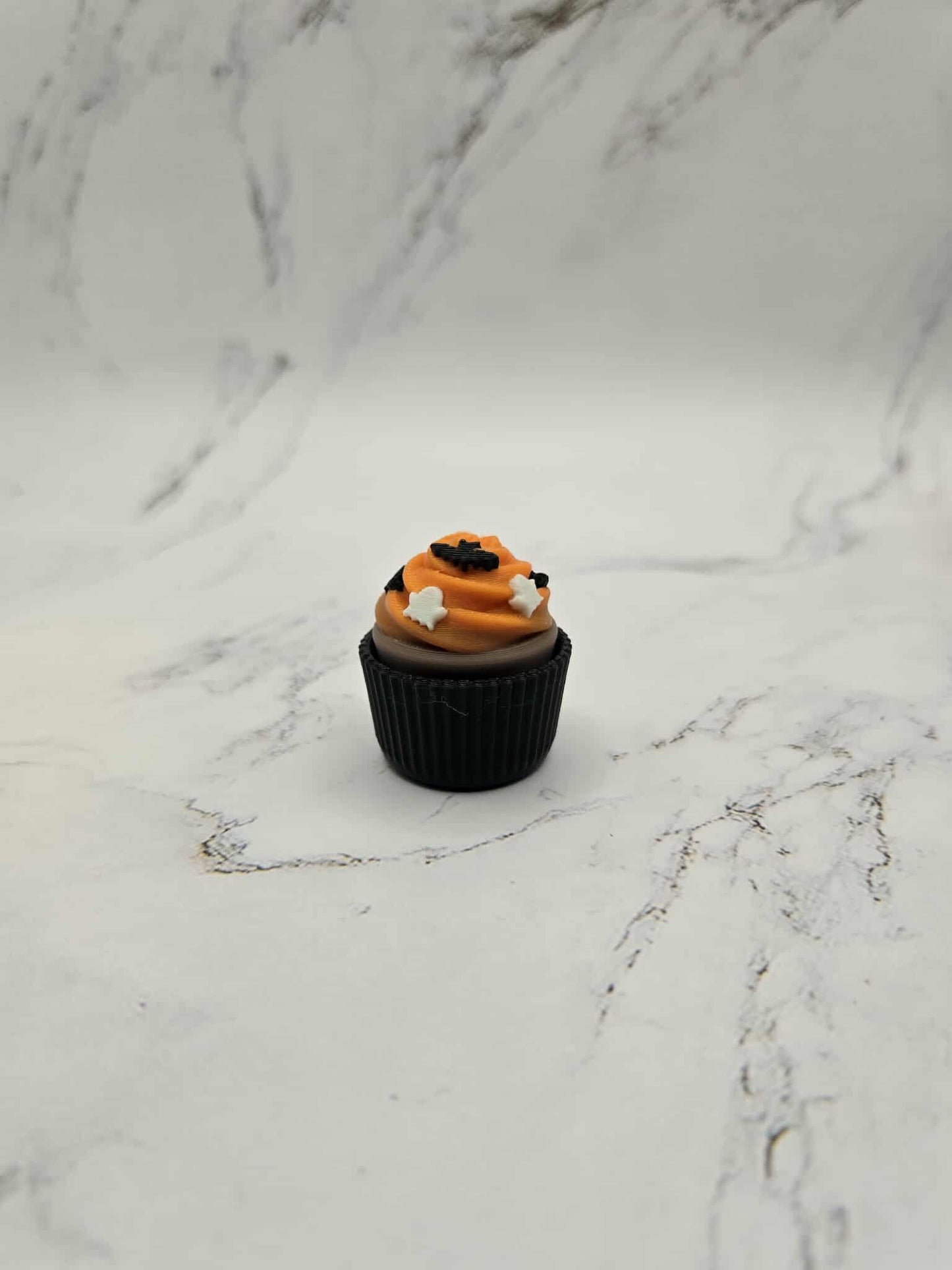 Halloween Cupcake Keychain – Spooky Cute Charm