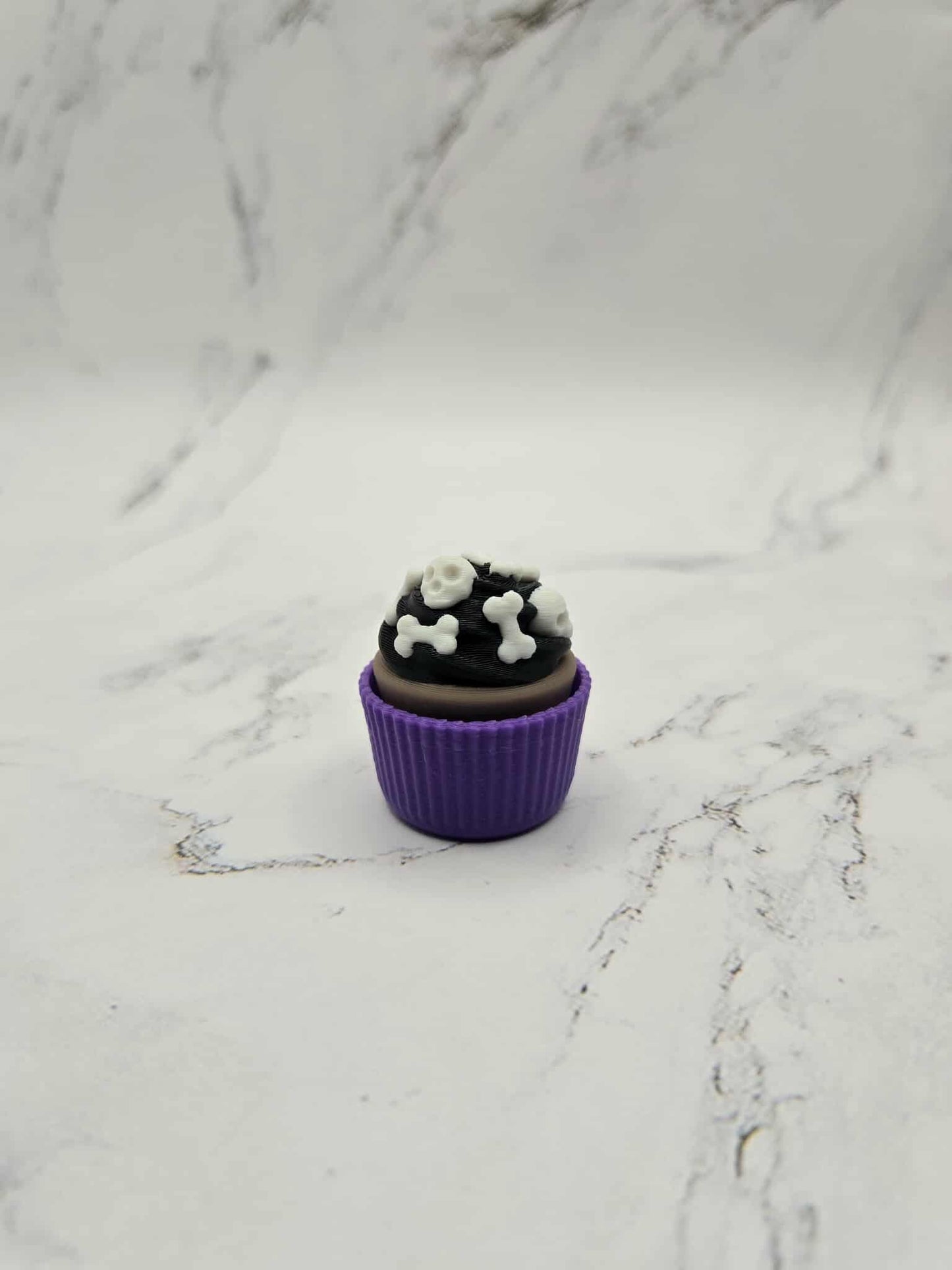 Halloween Cupcake Keychain – Spooky Cute Charm