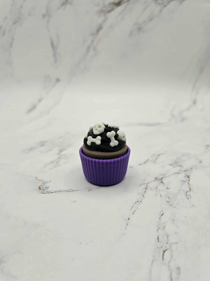 Halloween Cupcake Keychain – Spooky Cute Charm