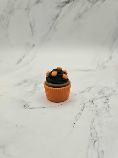 Halloween Cupcake Keychain – Spooky Cute Charm