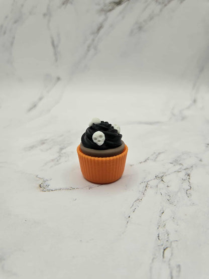 Halloween Cupcake Keychain – Spooky Cute Charm