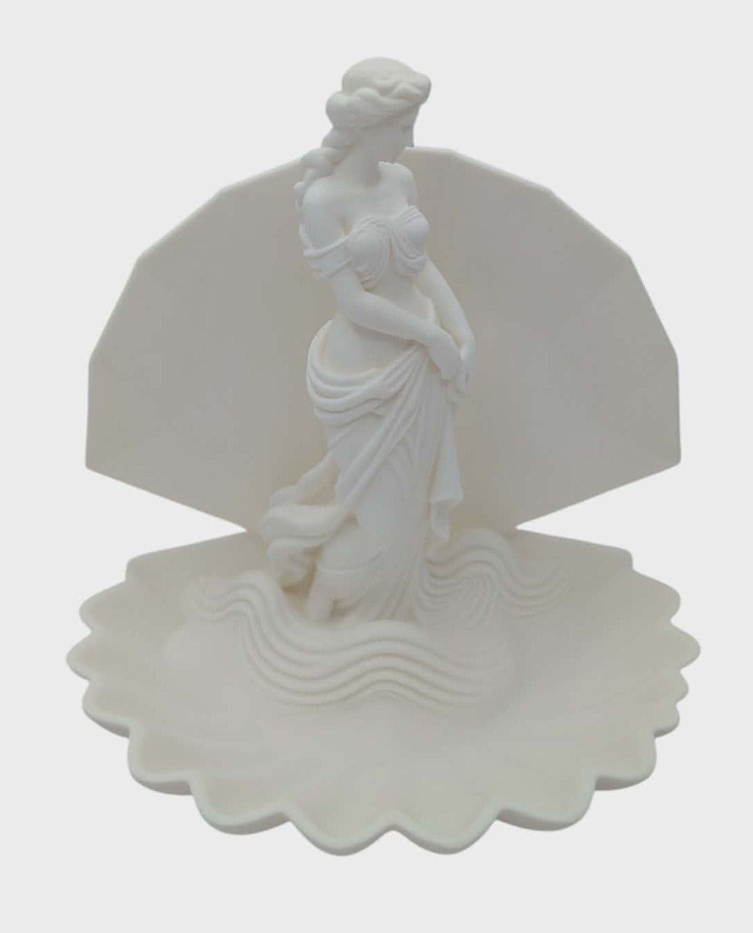 Aphrodite Jewelry Holder in Shell (Ring Dish + Necklace Tray)