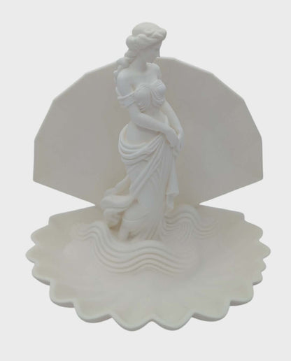 Aphrodite Jewelry Holder in Shell (Ring Dish + Necklace Tray)