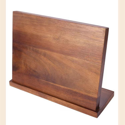 Solid Wood Magnetic Knife Holder Kitchen Creative Multifunctional Storage - FrawstedCreations