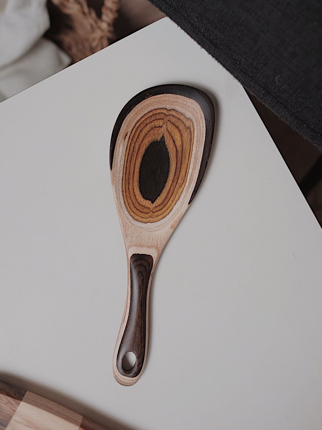 Vintage Gradient Colored Wood Kitchen Wooden Shovel - FrawstedCreations
