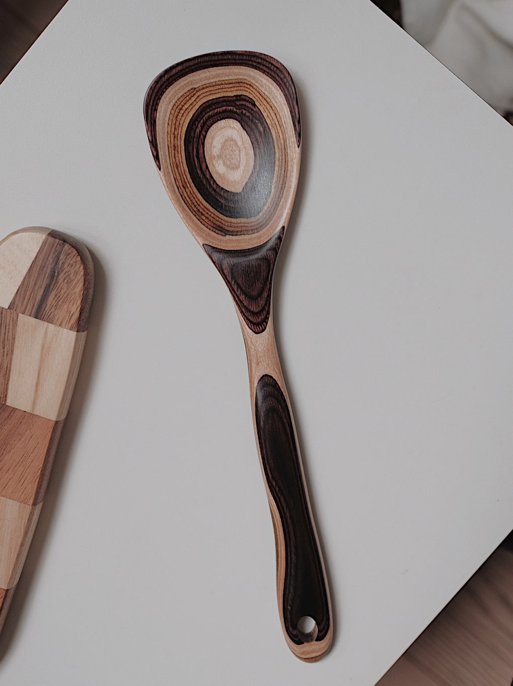 Vintage Gradient Colored Wood Kitchen Wooden Shovel - FrawstedCreations