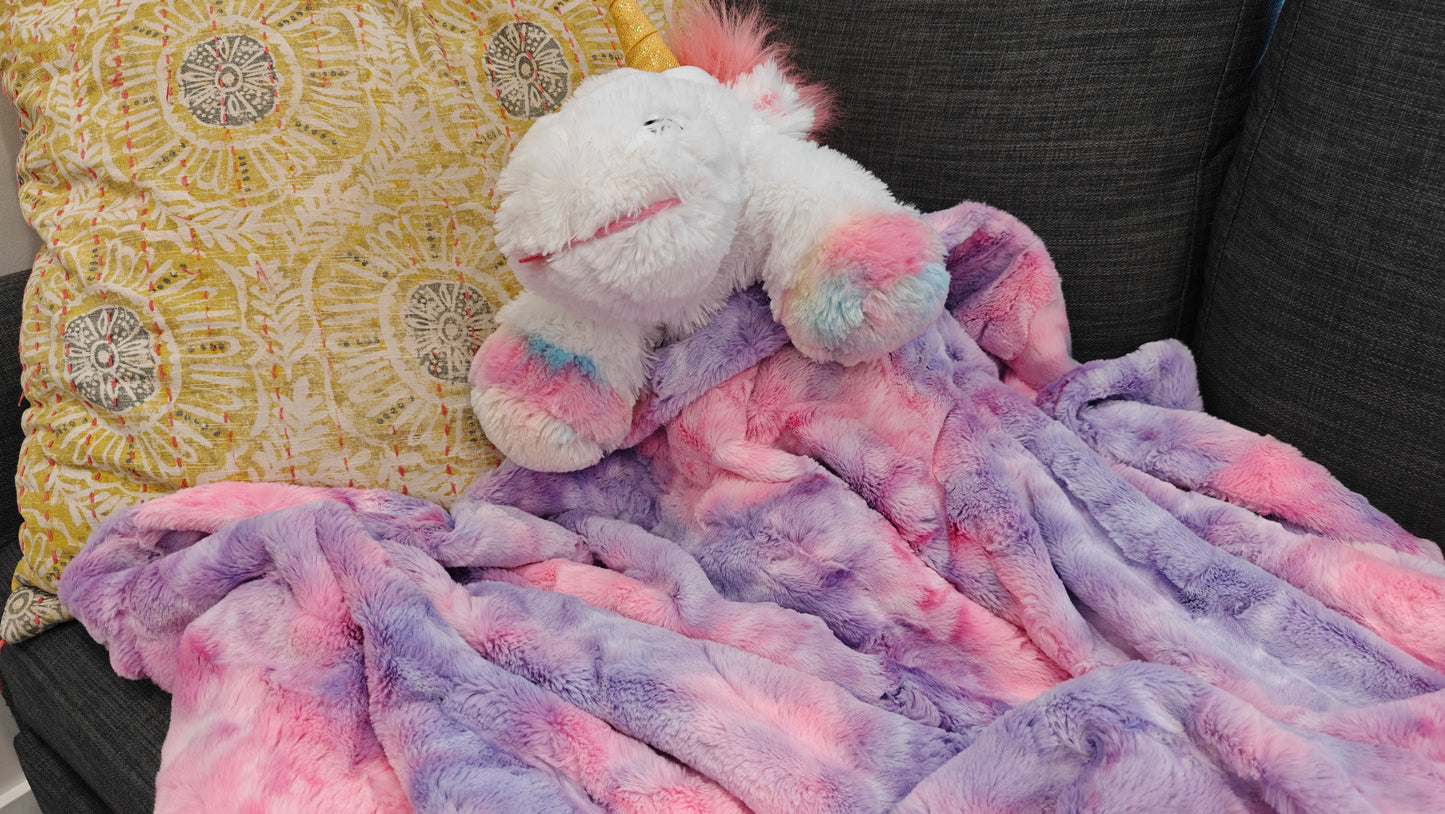 Unicorn Sorbet Minky