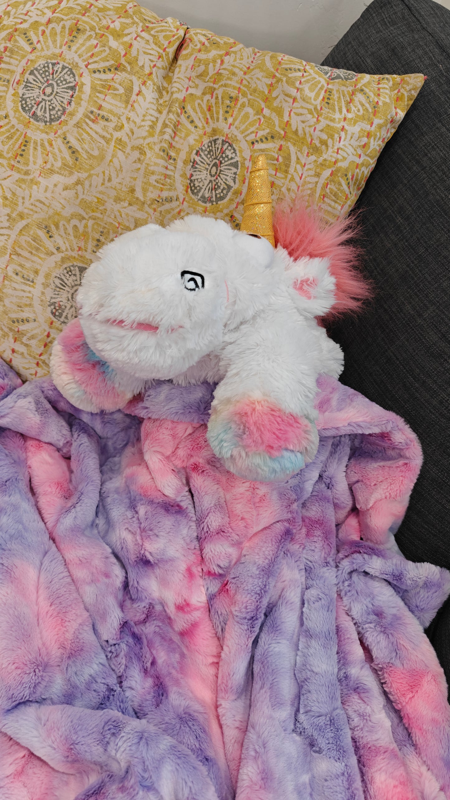 Unicorn Sorbet Minky