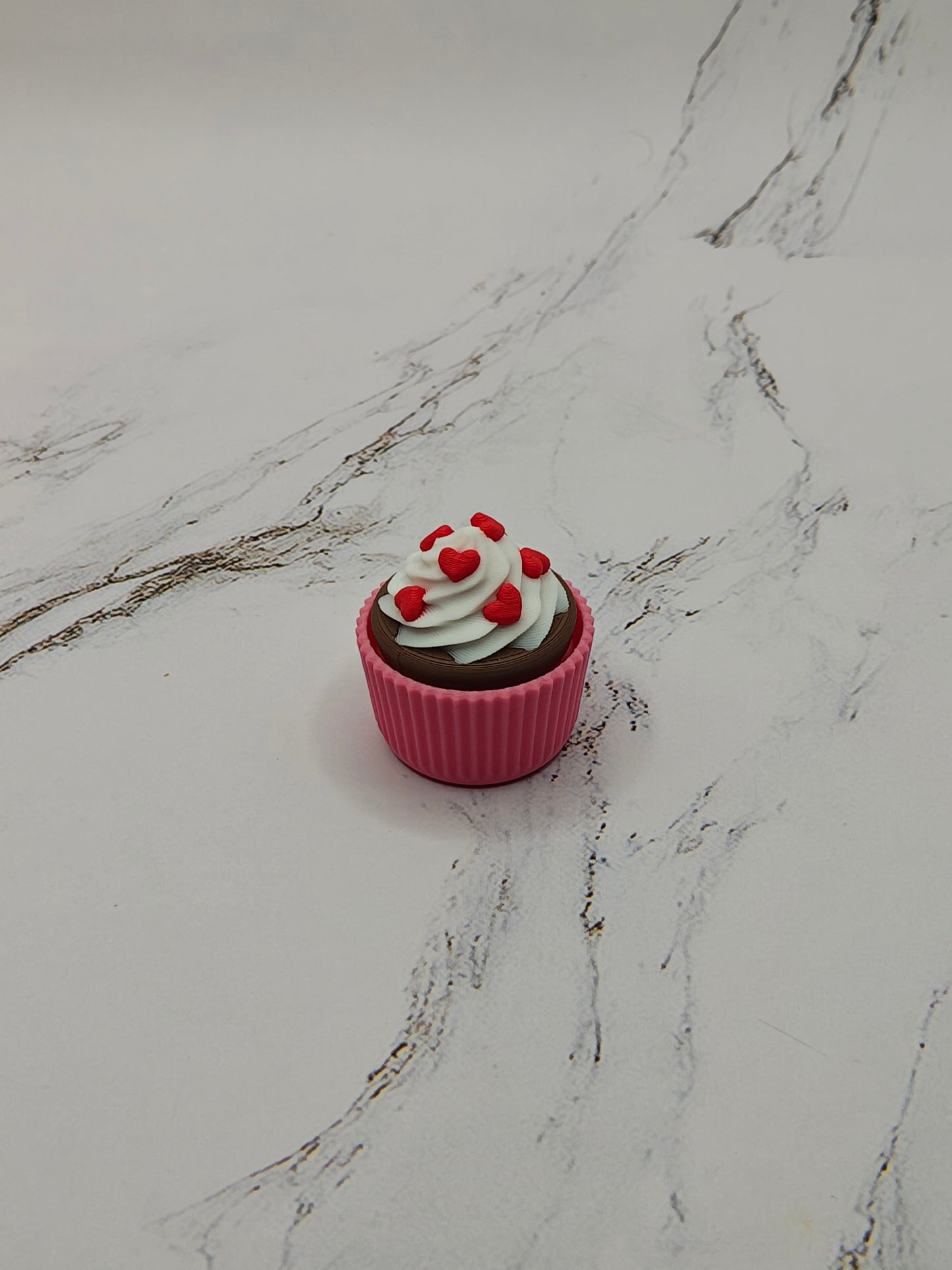 Cupcake Keychains | Valentines Cupcake | Fidget Toy | Blue Cupcake | Dessert | Sensory Toy | Toys for Calming