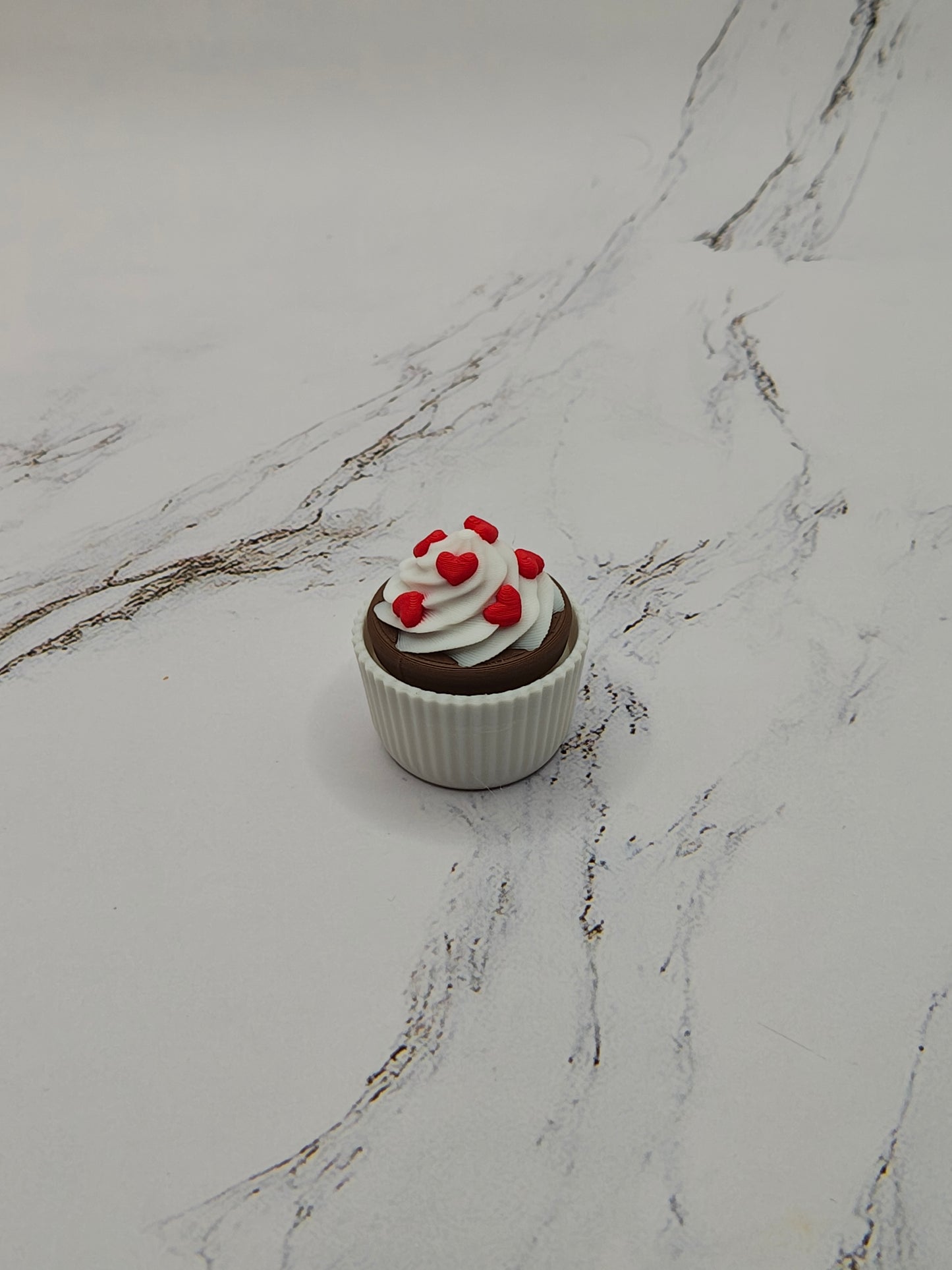 Cupcake Keychains | Valentines Cupcake | Fidget Toy | Blue Cupcake | Dessert | Sensory Toy | Toys for Calming