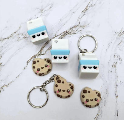 Milk and Cookie Friendship Charms