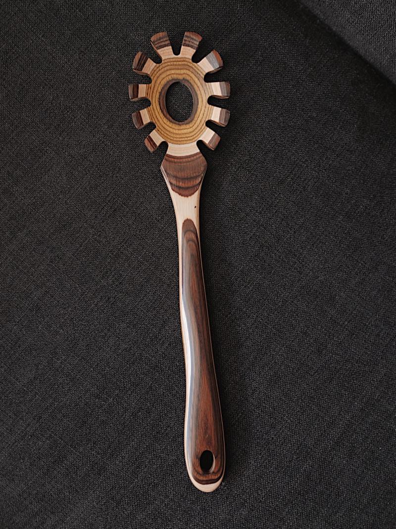 Vintage Gradient Colored Wood Kitchen Wooden Shovel - FrawstedCreations