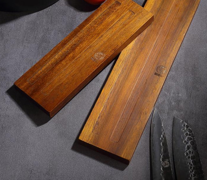 Kitchen Knife Rack Solid Wood Wall-mounted Perforation-free Strong Magnetic Knife Rack - FrawstedCreations