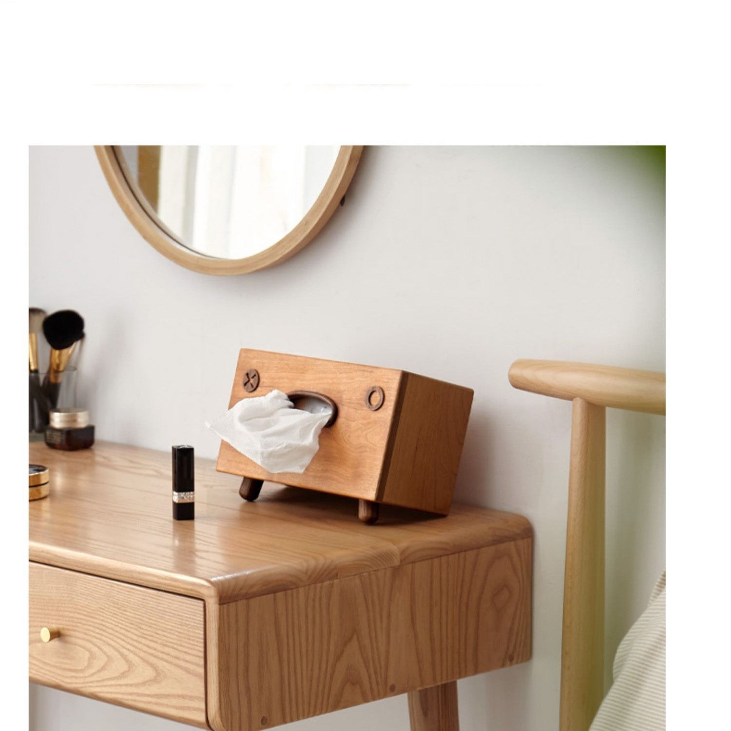 Creative Solid Wood Tissue Box Walnut Wood - FrawstedCreations