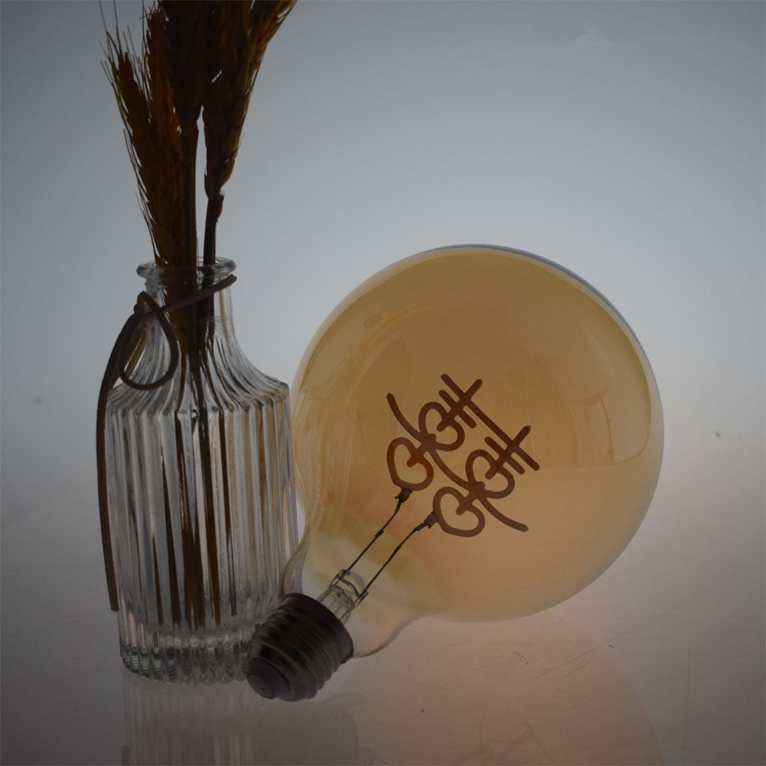 Solid Wood Base Bulb Wedding Favors Charging Lamp - FrawstedCreations