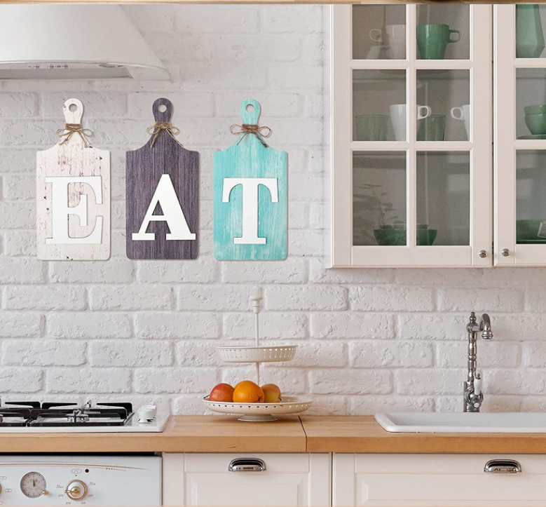 Wooden Farmhouse Kitchen Decoration Pendant - FrawstedCreations