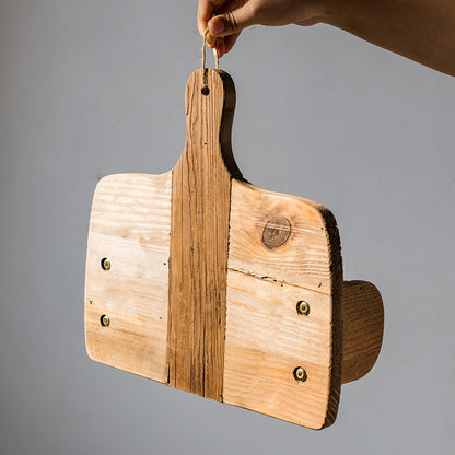 Natural Old Wood Paper Roll Kitchen Tissue Holder - FrawstedCreations