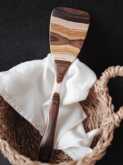 Vintage Gradient Colored Wood Kitchen Wooden Shovel - FrawstedCreations