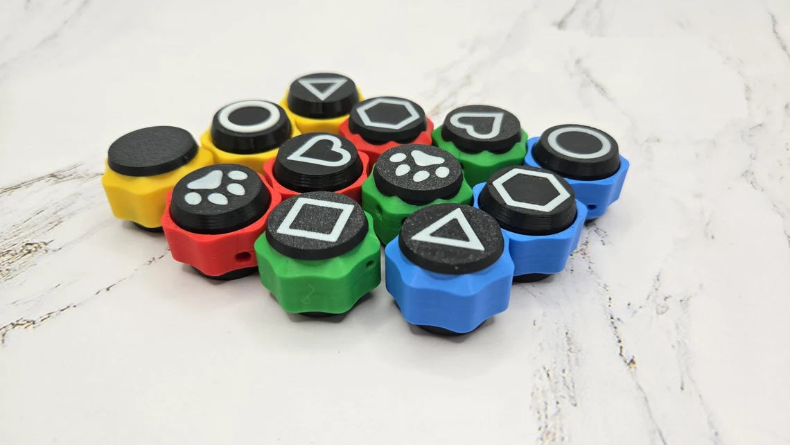 Gonggi Stone | Fidget Toy | Mechanical Clicker | Squid Game Toy | Sensory Play | Gonggi Keychain | Keychain Fidget | Gonggi Keychain