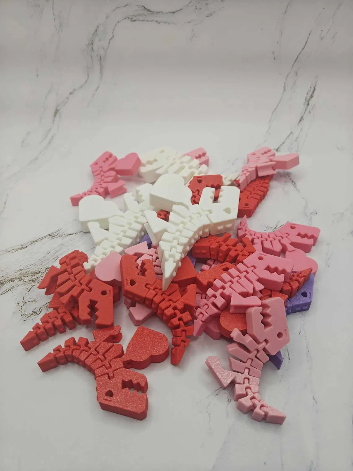 3D Printed Toys | Valentines Grab Bags | Pocket Pets | Fidget Toys | Wiggly Animals | Galentine | Gifts for Valentines