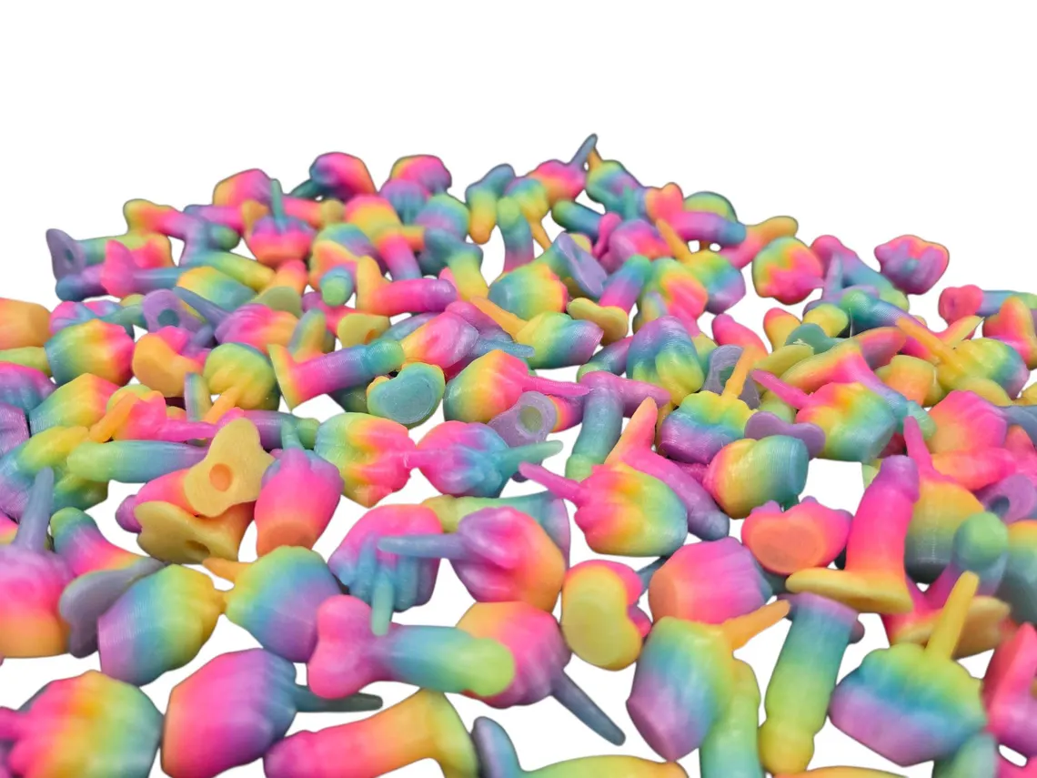 Glow in the Dark | Bag of Hands and Dicks | Middle Fingers in Bulk | Bag of Dicks | Party Favors | Novelty Items | Fucks to Give