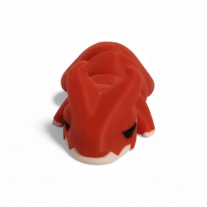 Elemental Chonks — Fire Chonk (red) — 3D printed collectible figure