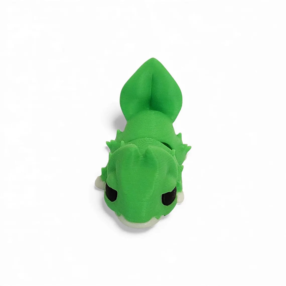 Elemental Chonks — Leaf Chonk (green) — 3D printed chonk